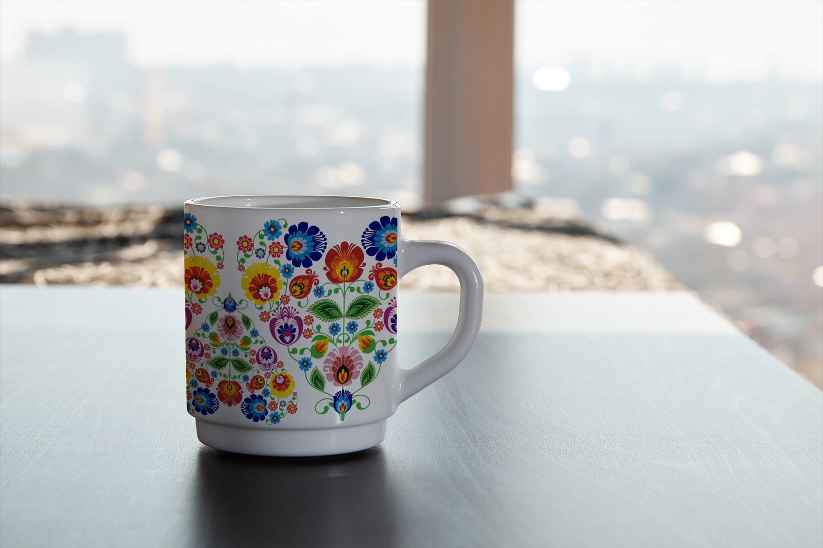 Personalizowany kubek z grafiką „Wzory Ludowe" - obrazek 8