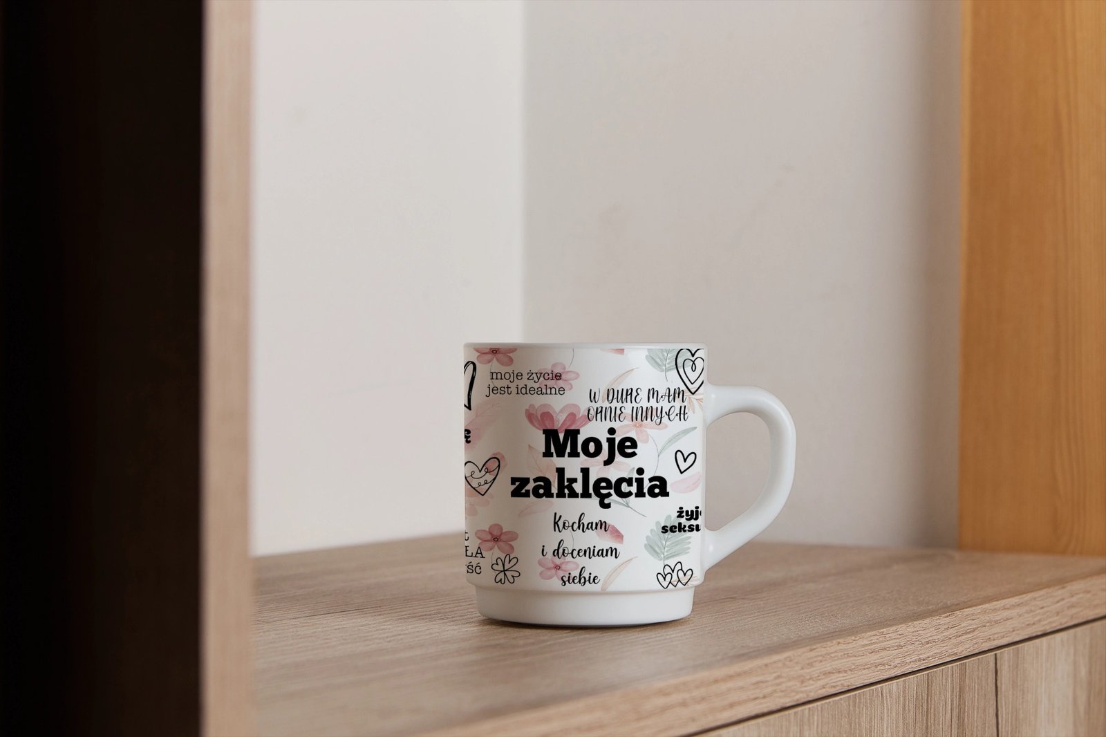 Personalizowany kubek z grafiką „Moje zaklecia"