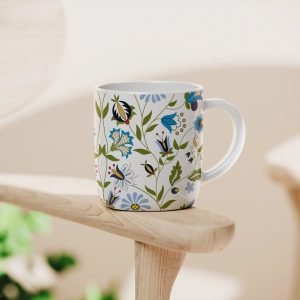 Personalizowany kubek z grafiką „Wzory Ludowe"