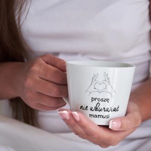 Personalizowany kubek z grafiką „Prosze nie wkurwiac mamusi"