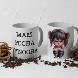 Personalizowany kubek z grafiką „Mam focha wynocha"