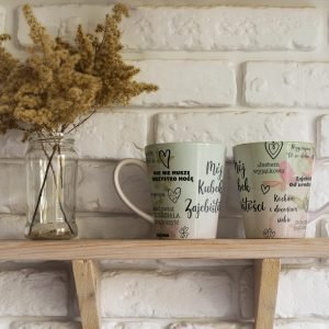 Personalizowany kubek z grafiką „Kubek Zajebistosci"