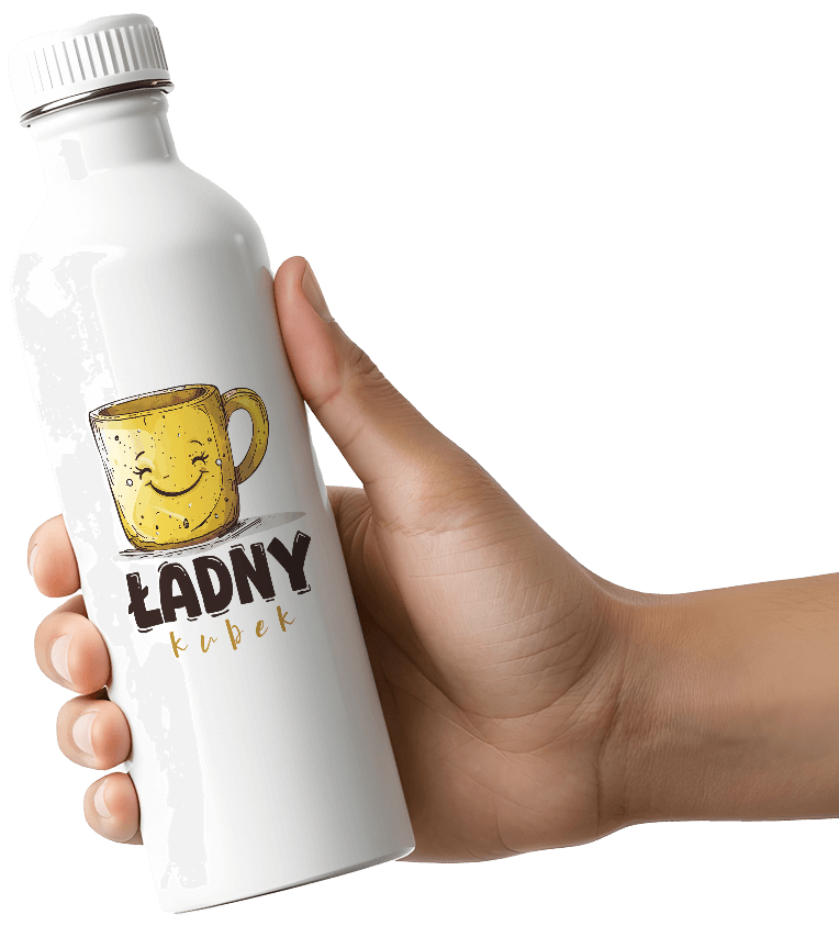 Bidon z personalizowanym nadrukiem w UK w Polsce