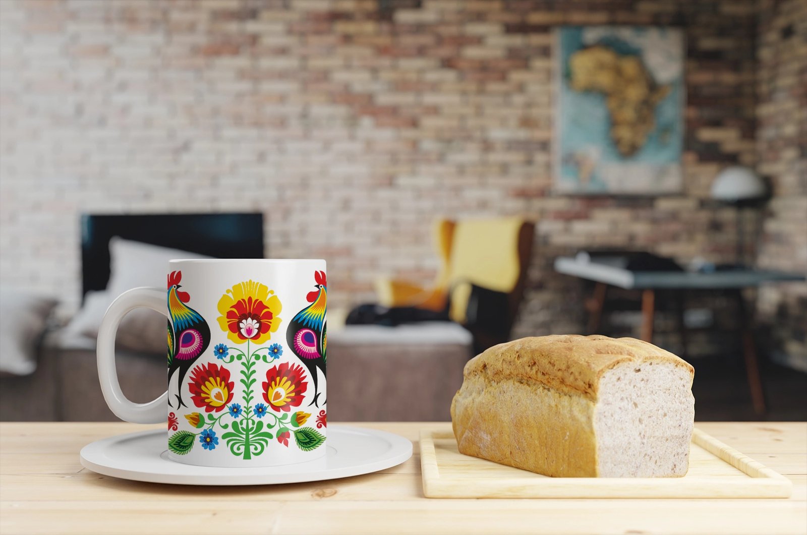 Personalizowany kubek z grafiką „Wzory Ludowe" - obrazek 5
