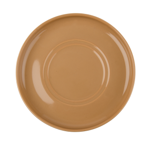 Talerzyk - podstawka do filiżanki Makaronik brązowy