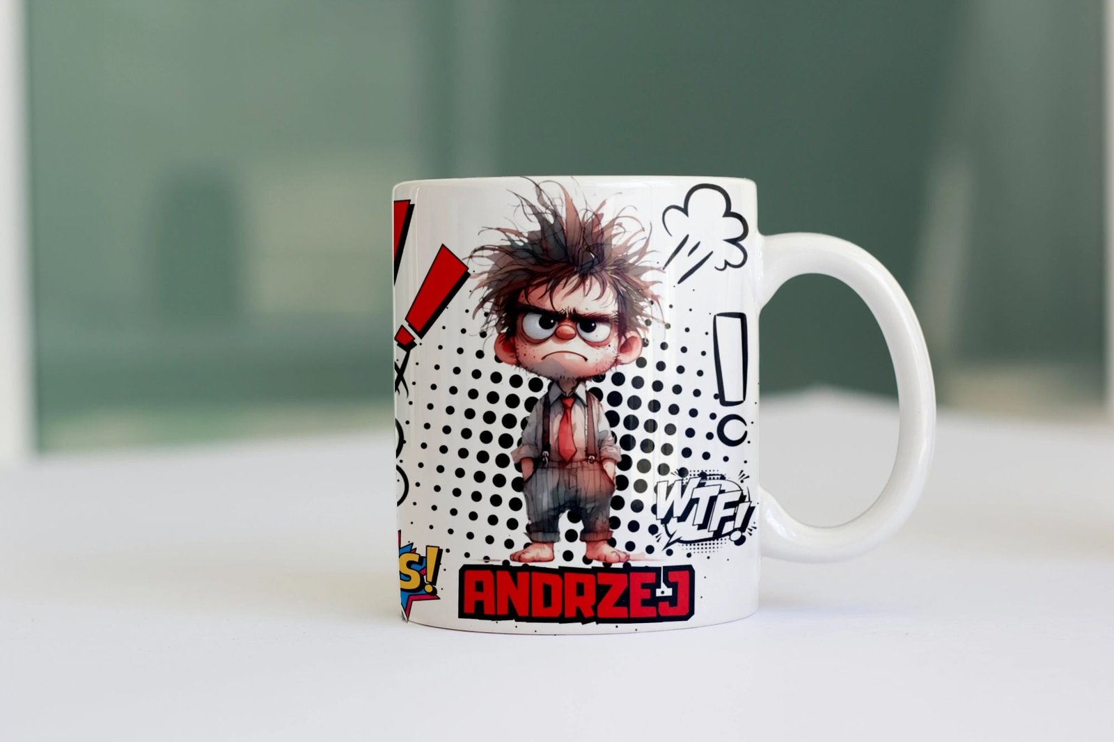 Personalizowany My Work is Top Secret - obrazek 3