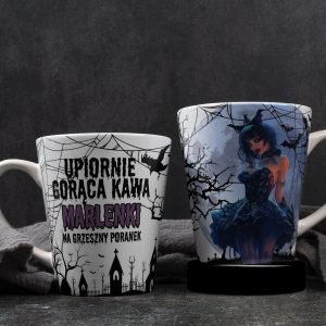 Personalizowany Kubek - Upiornie goraca Kawa Halloween