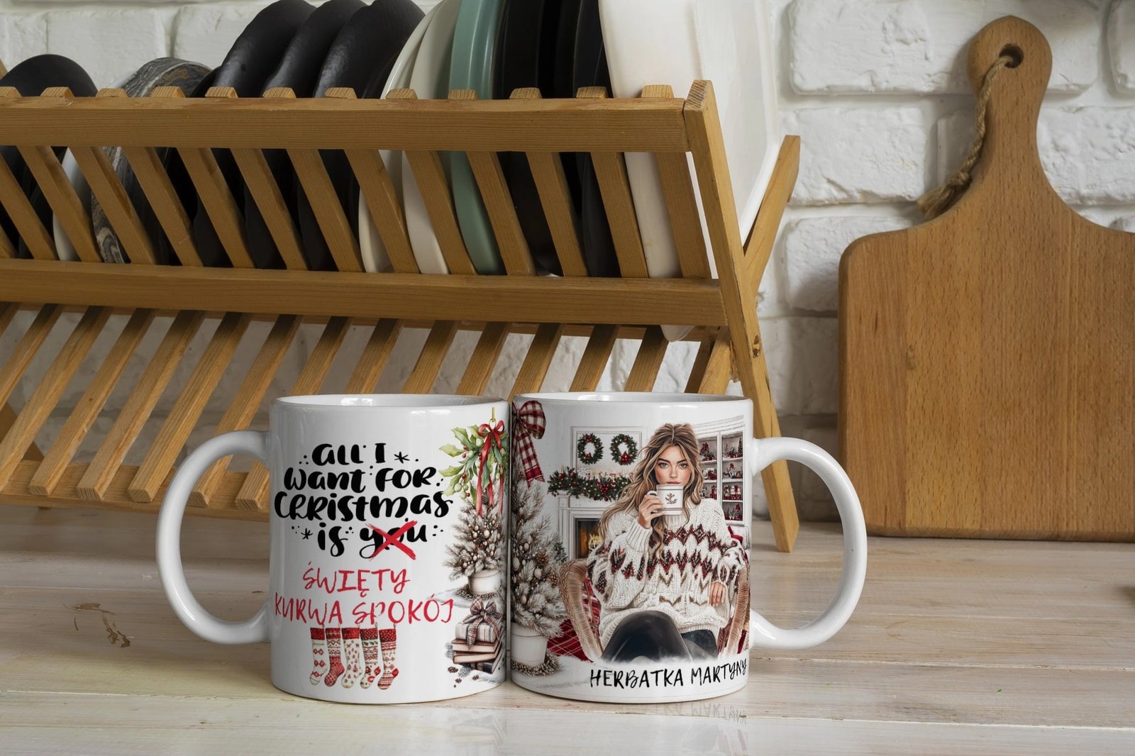 Personalizowany Kubek -Swiety kurwa spokoj