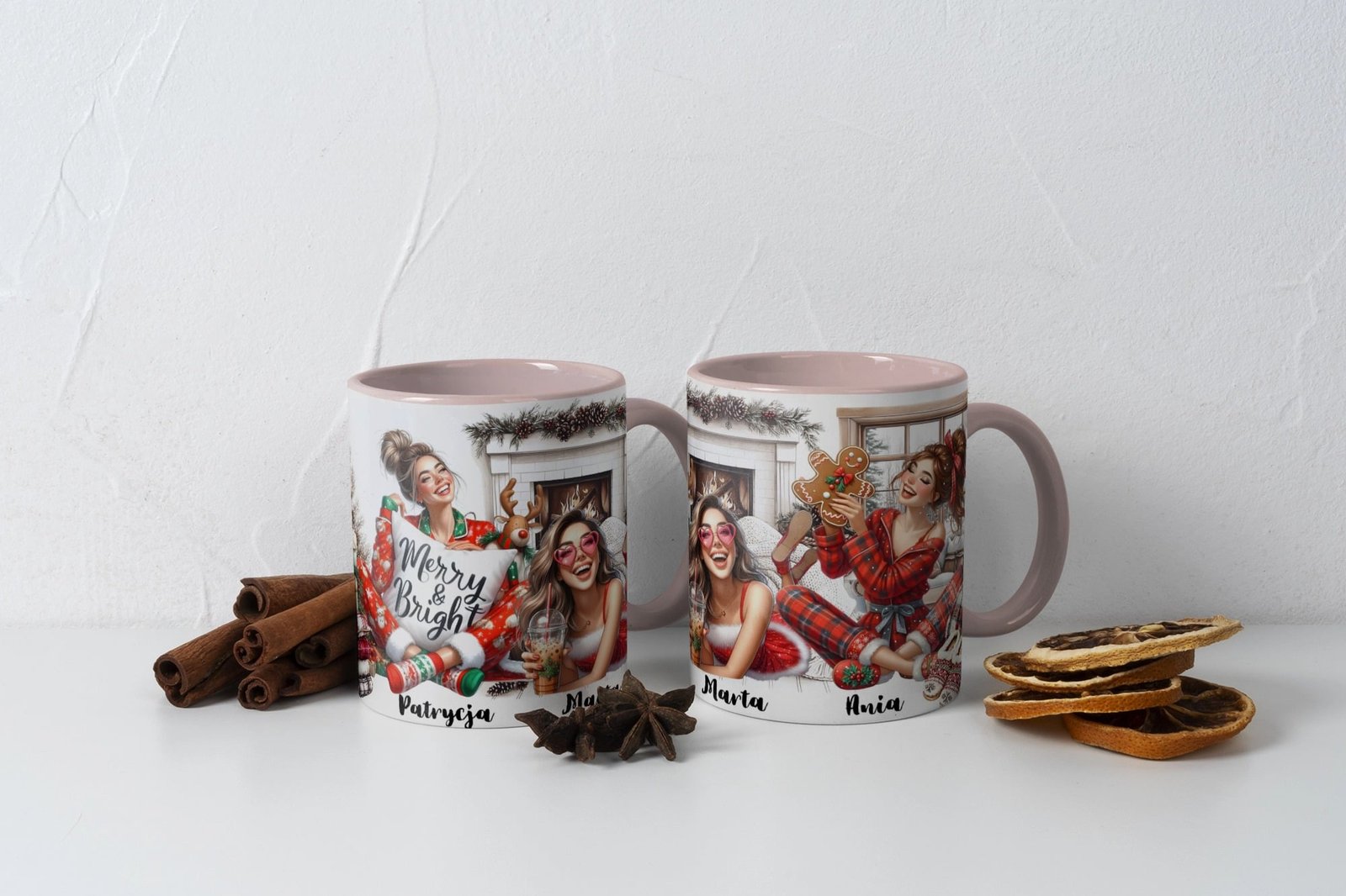 Personalizowany Kubek - Swiateczna przyjazn