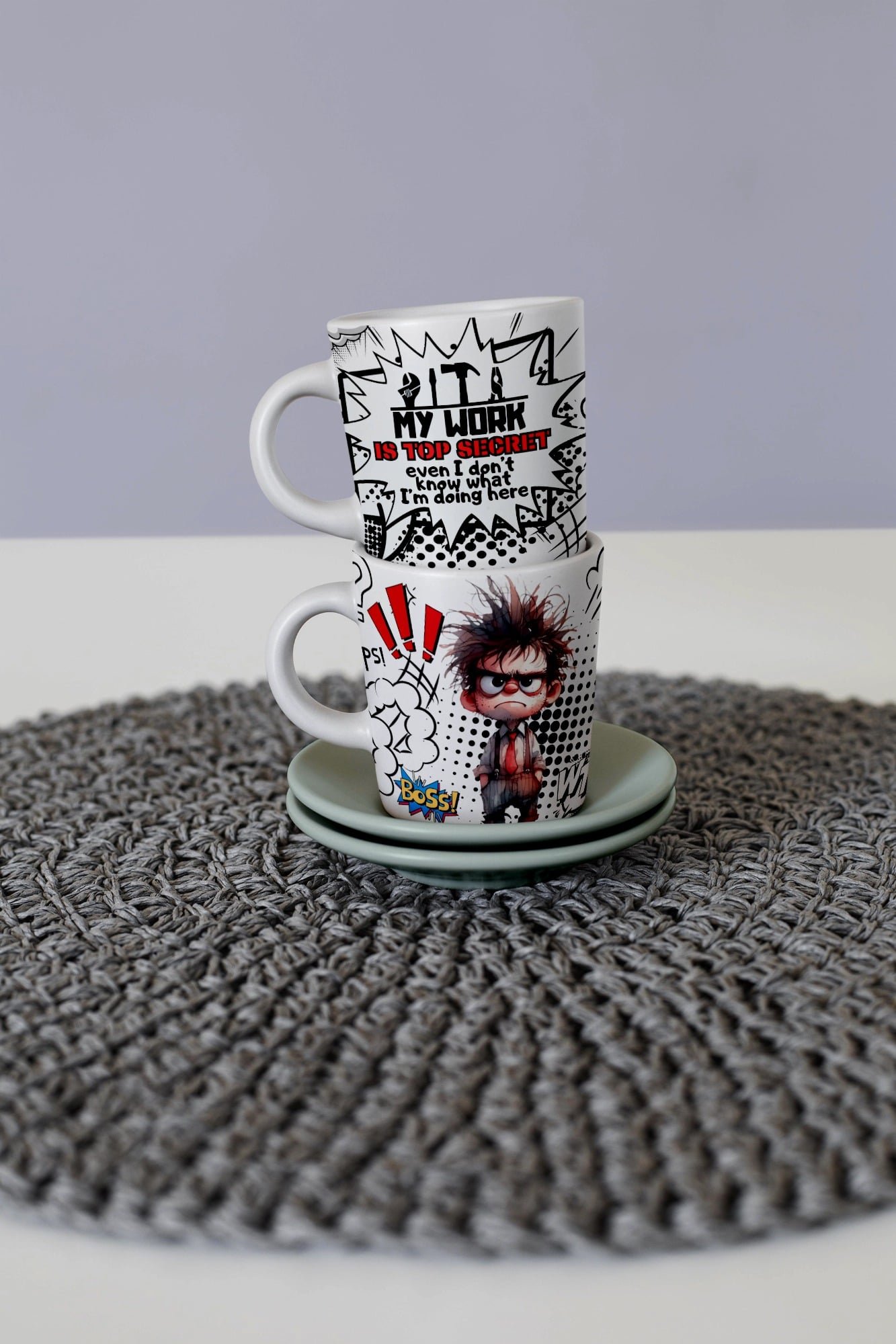 Personalizowany My Work is Top Secret