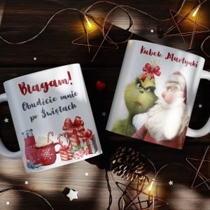 Personalizowany Kubek - Blagam obudzcie Mnie w Swieta