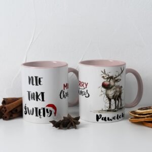 Personalizowany Kubek  z napisem Nie  Taki Swiety!