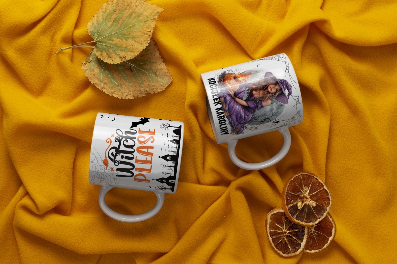 Personalizowany kubek „Kociolek Karoliny" Hallowen